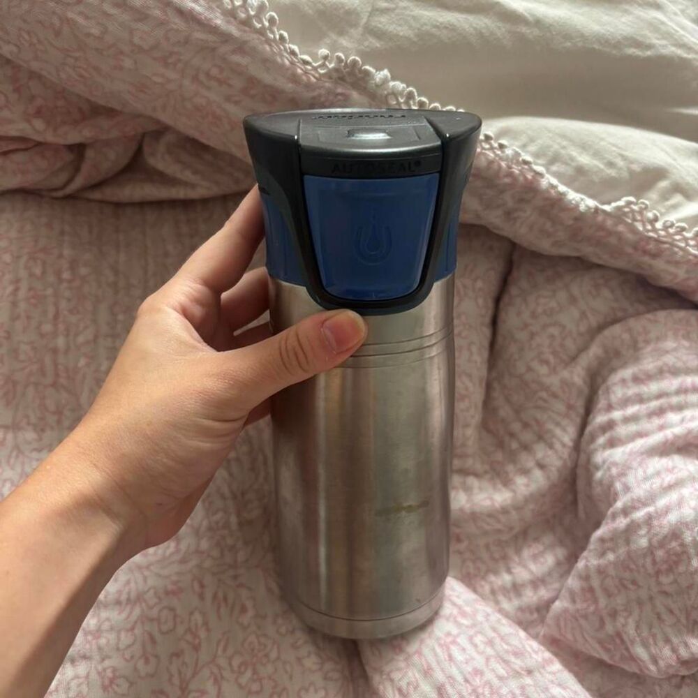 Contigo Blue and Grey Dinnerware